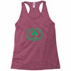 made in america with irish parts Racerback Tank