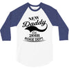 New Daddy 2018 Rokie Dept. 3/4 Sleeve Shirt
