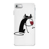 cat and wine iPhone 7 Case