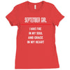 September Girl Ladies Fitted T-Shirt