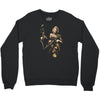 marilyn monroe machine gun gangster 100% cotton Crewneck Sweatshirt