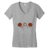 bm god drummers bass heroes too Women's V-Neck T-Shirt