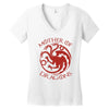 mother of dragons Women's V-Neck T-Shirt