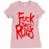 arch enemy fuck the rules Ladies Fitted T-Shirt