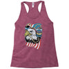 beer eagle graphic Racerback Tank