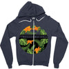 Summer Vibes Zipper Hoodie
