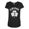 drunk Maternity Scoop Neck T-shirt