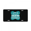 ife is creating License Plate