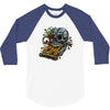 pizzaskull sticker original 3/4 Sleeve Shirt