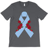 stomach cancer ribbon and rose T-Shirt