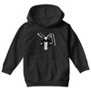 Killerbunny2007 Rainbow Overflow Youth Hoodie