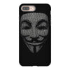 v for vendetta mask guy fawkes cool girls womens cotton t shirt dw01 iPhone 8 Plus