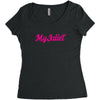 MY JULIET Women's Triblend Scoop T-shirt