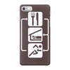 v2 eat sleep run iPhone 7 Case