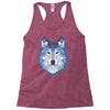 the wolf Racerback Tank
