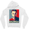 bazinga poster, ideal birthday gift or present Zipper Hoodie