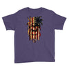 skull us flag Youth Tee