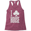 i club house Racerback Tank