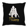 god of thunder Throw Pillow