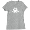 monster weightlifting Ladies Fitted T-Shirt