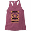 Never Underestimate the Strength of a Childhood Cancer Warrior Racerback Tank