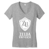 zelda universe red Women's V-Neck T-Shirt