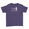 funny darwin evolution of humanity military army warfare Youth Tee
