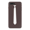 skinny white tie iPhone 7 Plus Case