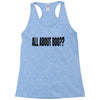 all about boo Racerback Tank