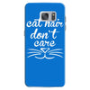 cat hair don't care cute crazy cat Samsung Galaxy S7