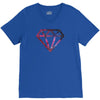 Galaxy diamond V-Neck Tee