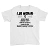 Leo Woman Youth Tee