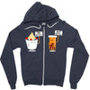my gut my choice Zipper Hoodie