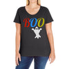 boo halloween Ladies Curvy T-Shirt