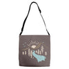 shine Adjustable Strap Totes