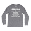 Libra Woman Long Sleeve Shirts