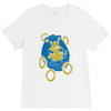 sad hedgehog V-Neck Tee