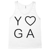 yoga heart Tank Top