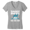 Daddy Shark Doo Doo Doo Women's V-Neck T-Shirt