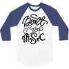 don't stop the music 3/4 Sleeve Shirt