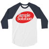 simpe solution 3/4 Sleeve Shirt