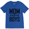mom of boys V-Neck Tee