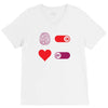 How To Live A Happy Life V-Neck Tee