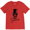 groom V-Neck Tee