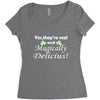 magically delicious Women's Triblend Scoop T-shirt