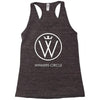 the game winners circle logo Racerback Tank