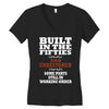 funny  built in the 50&rsquo;s, ideal gift or christmas present. Women's V-Neck T-Shirt