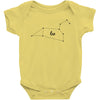 Leo Star Baby Bodysuit
