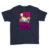 the beateggs !!! purple Youth Tee