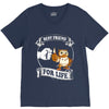 new owl best friend for life V-Neck Tee